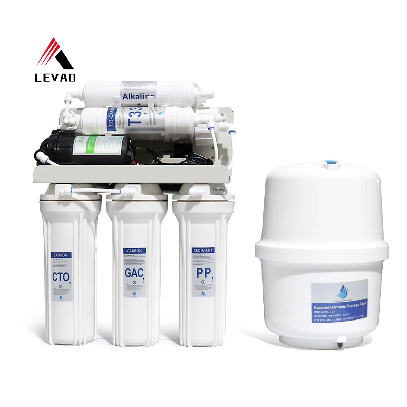 Бытовой 7 этап RO водоочиститель с уф-фильтром
