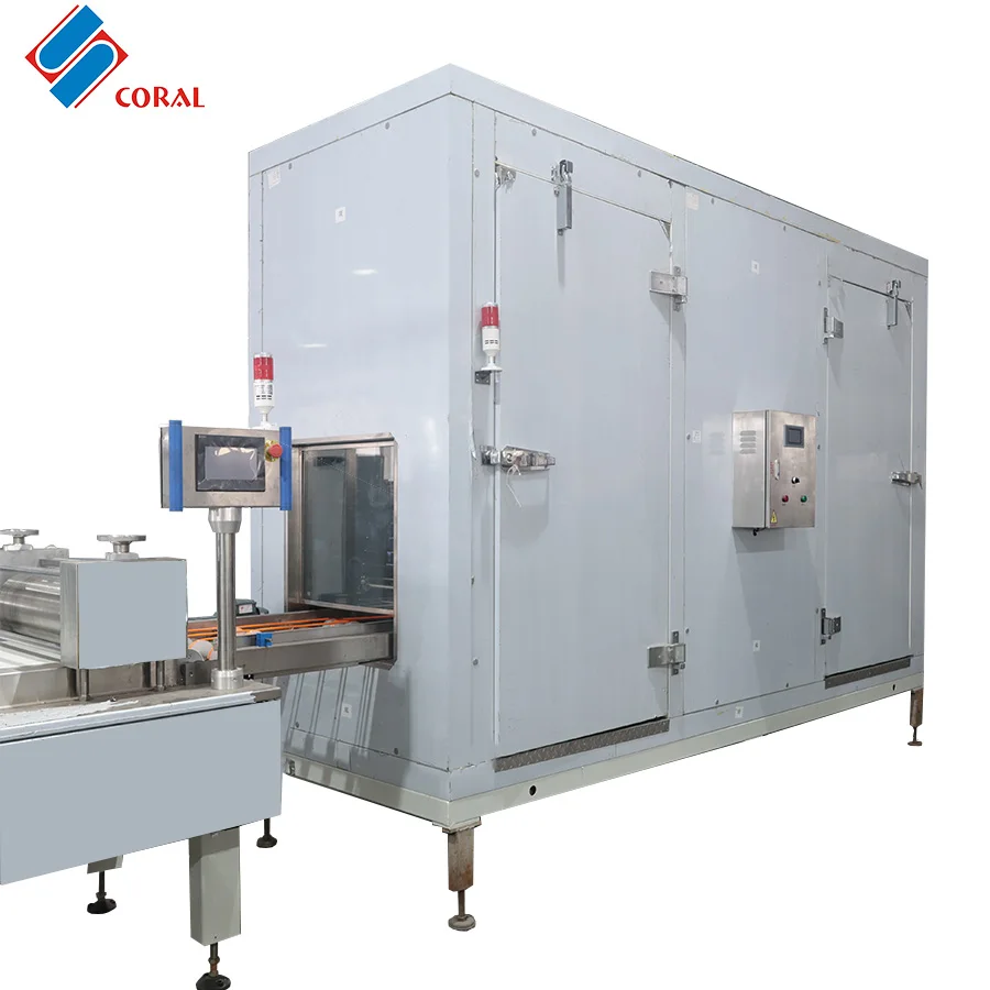 Professional Manufacturing Wafer Biscuit Production Line Freezer Electric Wafer Vertical Cooling Cabinet