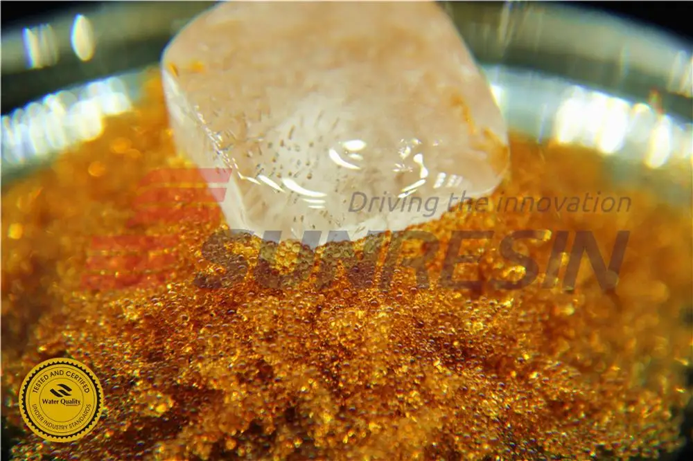 Food grade potable water softening ion exchange resin similar to Amberlite IR-120