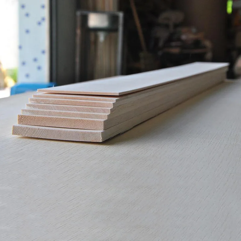 Низкая цена тонкие деревянные листы Balsa широкие из