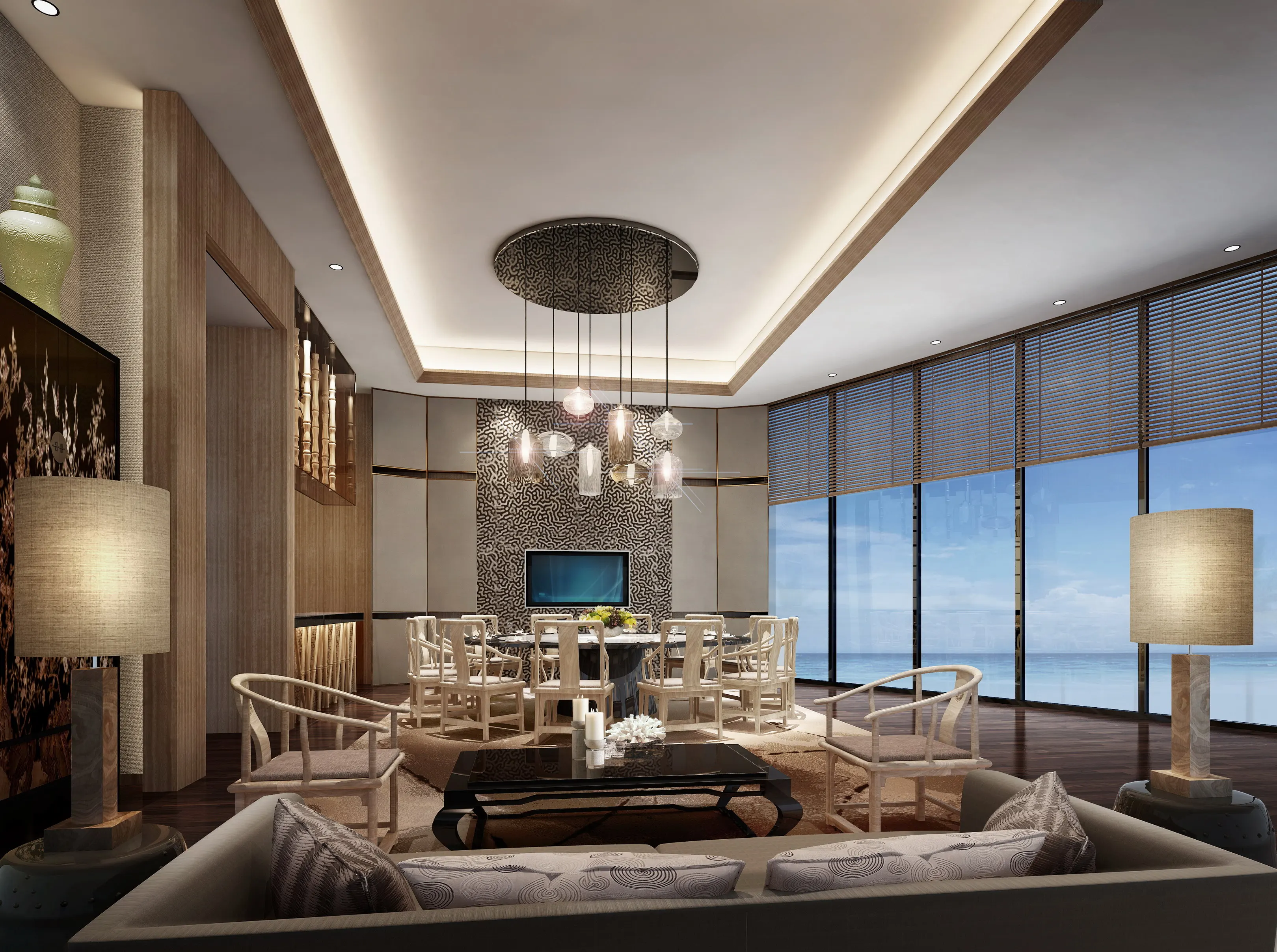 Commercial guangdong customized solid wood 5-star hotel other hotels furniture lobby sets hotel furniture