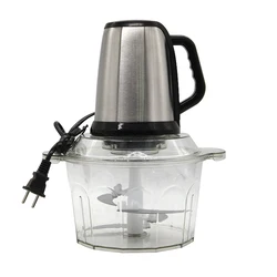 Meat Chopper Of 3L 2L For Bowl Tool Hand Mixer Price Handy Knife Metal Blade Frozen Handle Minced Mincer Garlic 2 In 1 Cutter