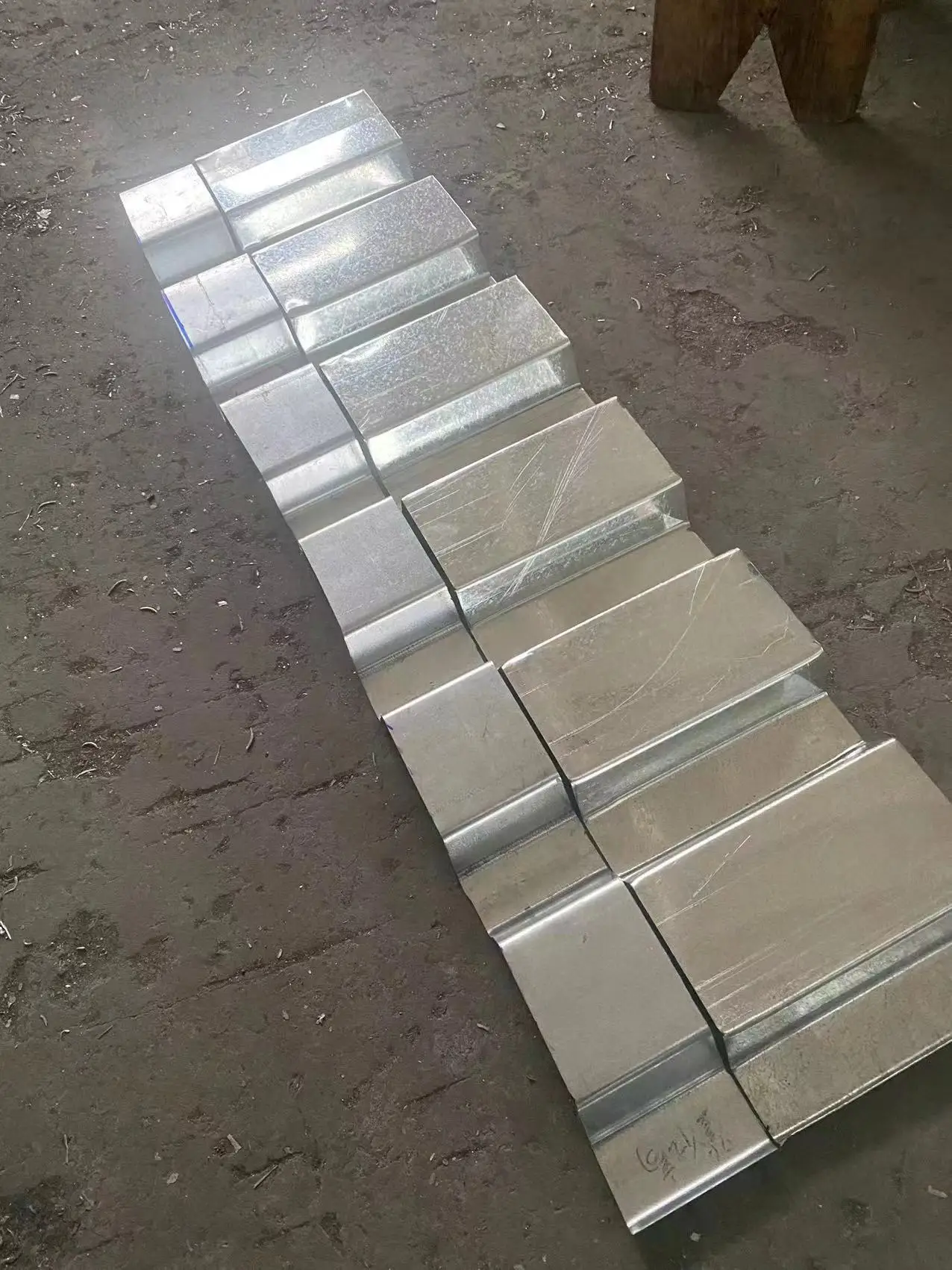 914mm steel structure deck panel, metal deck plate height 38mm