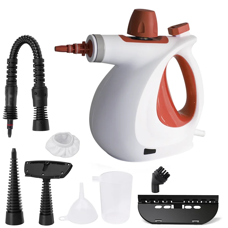 2024 New Design Multipurpose Pressurized Steam Cleaners For Home Use With Continuous Steam Accessory Kit To Remove Grime Grease
