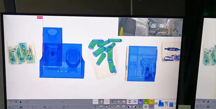 TS-5030C multi energy x ray bag scanner machine