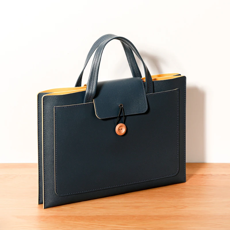 Manufacturers customized high quality thin and light laptop bag briefcase business  bag unisex