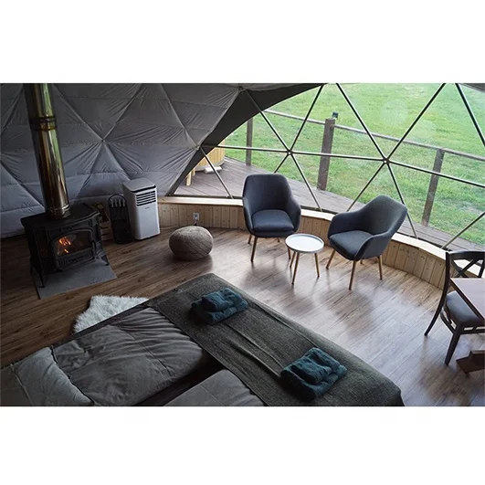 
High Quality Outdoor Summer Garden Igloo Glass Dome House Small Geodesic Tent Dome 