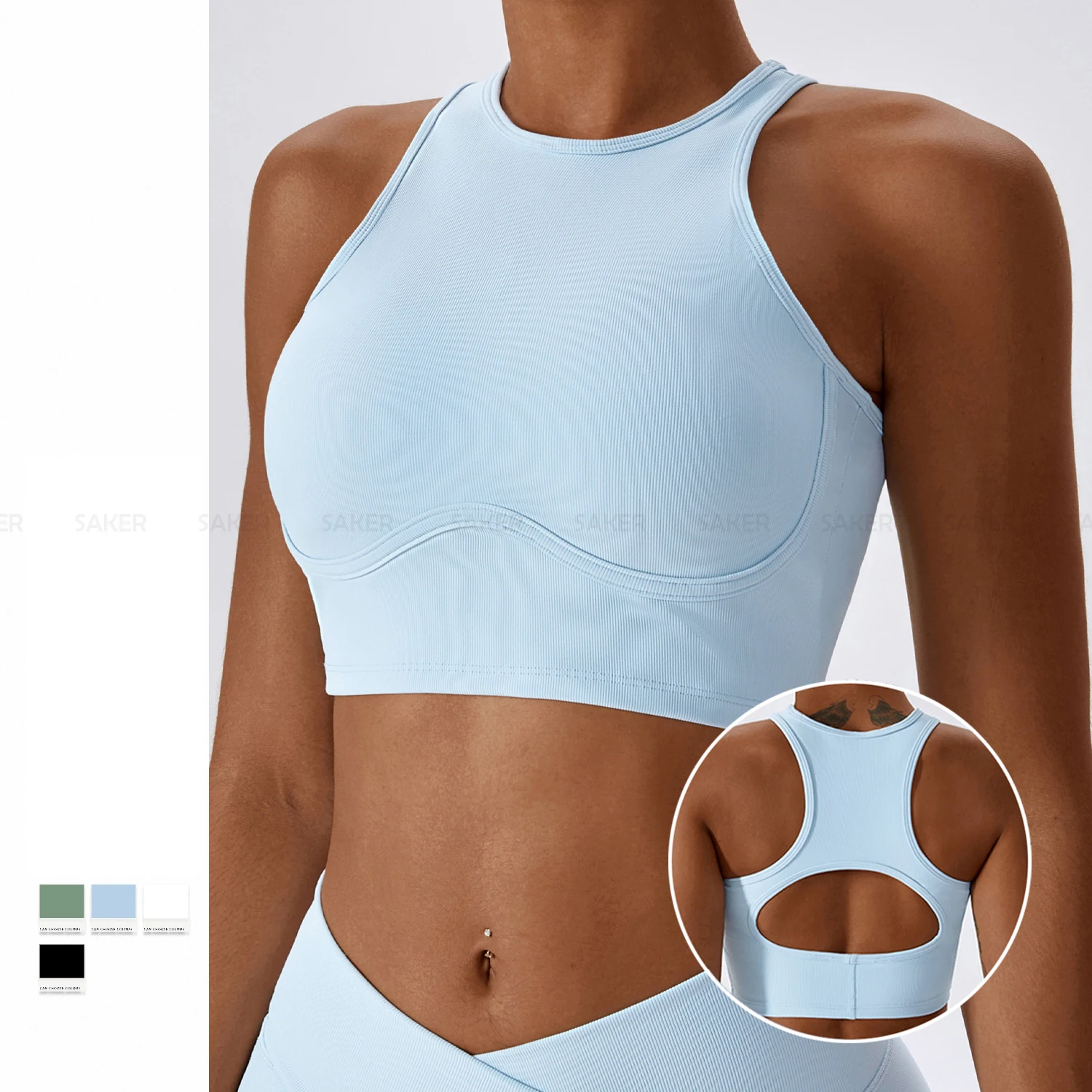 Женский спортивный бюстгальтер