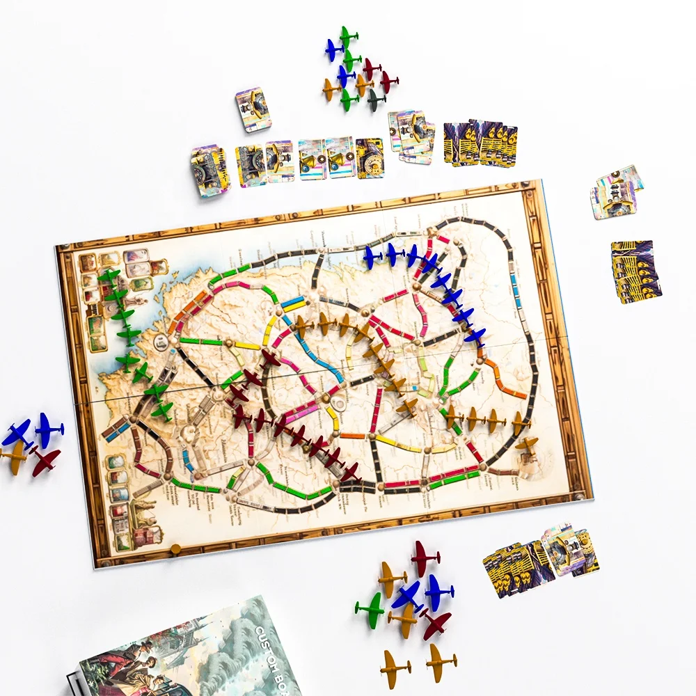Free Sample Oem Chessboard Game Manufacturer Children Adult Version Puzzle Toy Board Game Set Printing And Customization