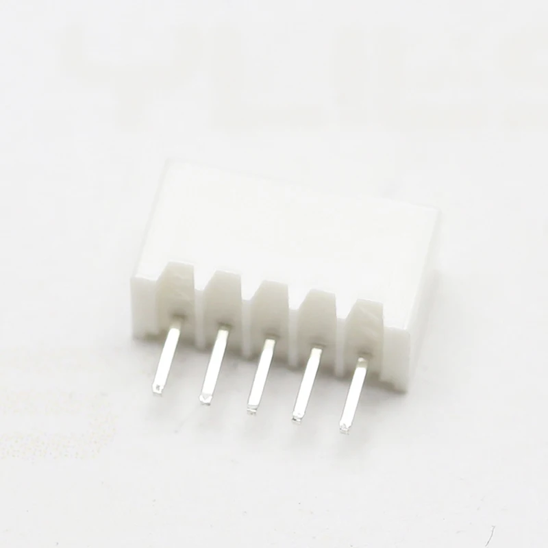 Vertical wafer connector 2.0mm pitch positions 02-16 pin single row through hole male plug header wire to board molex connector