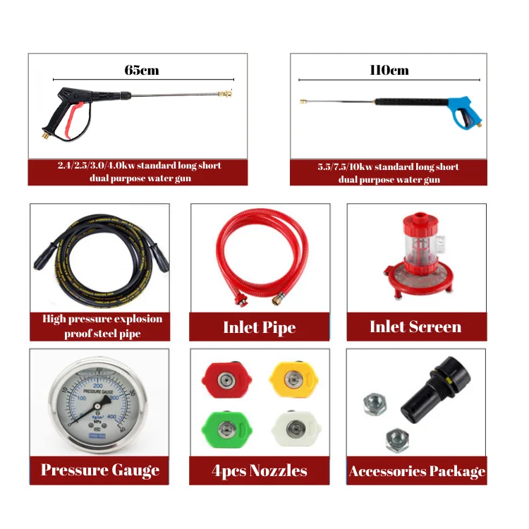 100bar electric high pressure street washer washer truck high pressure cleaner