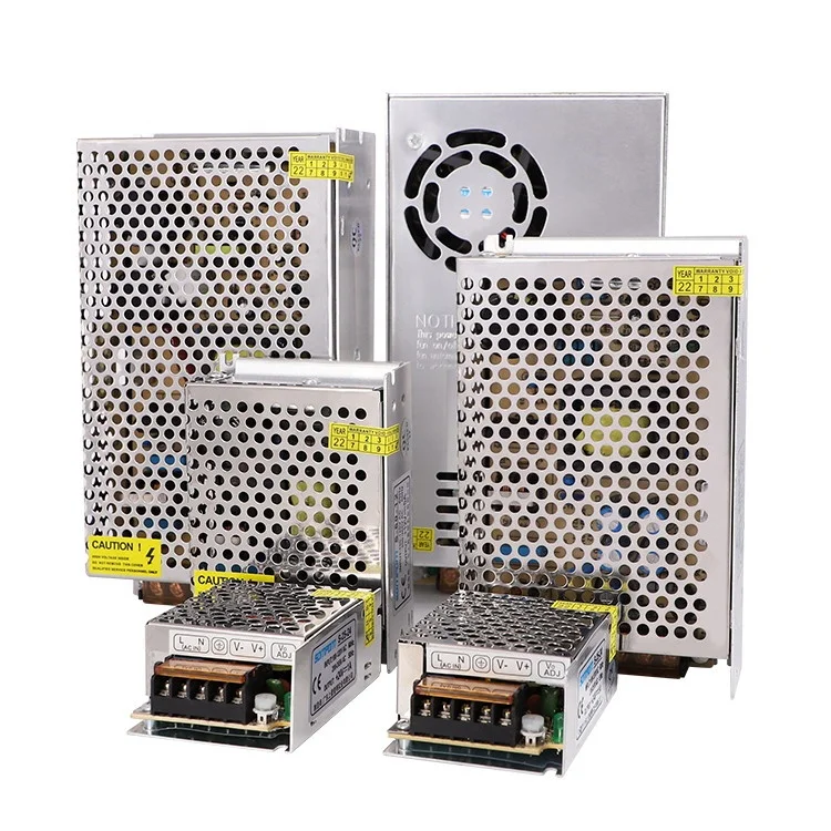 110V 220V AC to DC 5V 12V 24V 36V 48V DC Regulated Power Supply Driver Transformer Adapter Converter For LED Strip Light