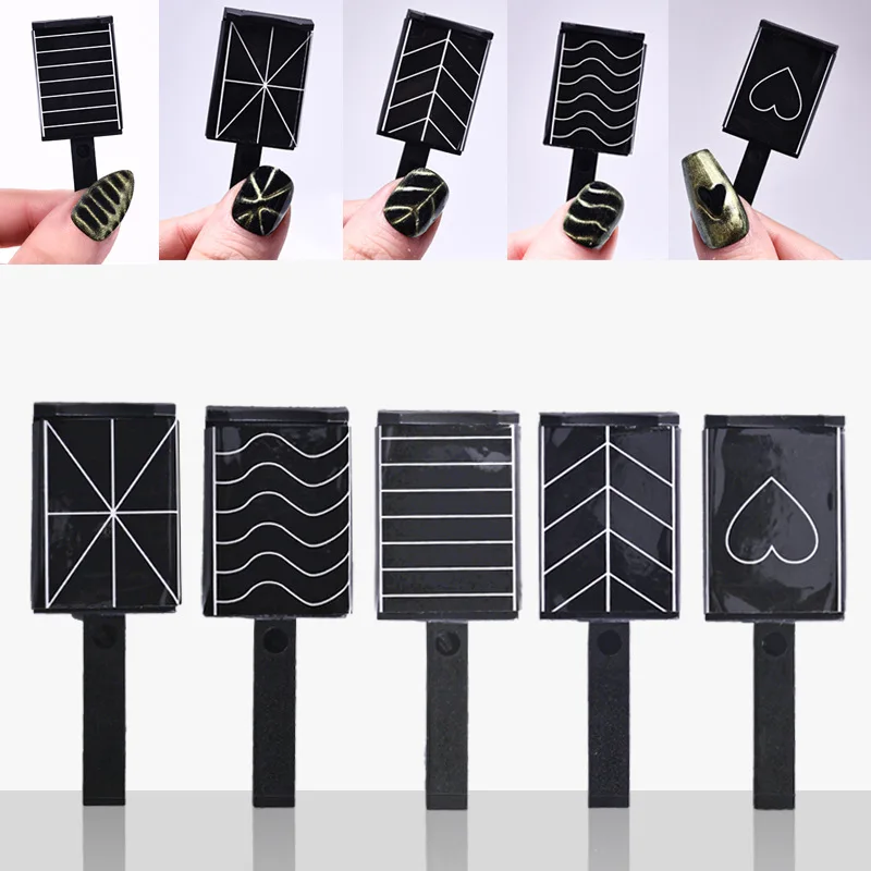 Wholesale Double Head 3D Magnetic Cat Eye Gel Magic Magnet Stick Tool Nail Art Magnetic Pen