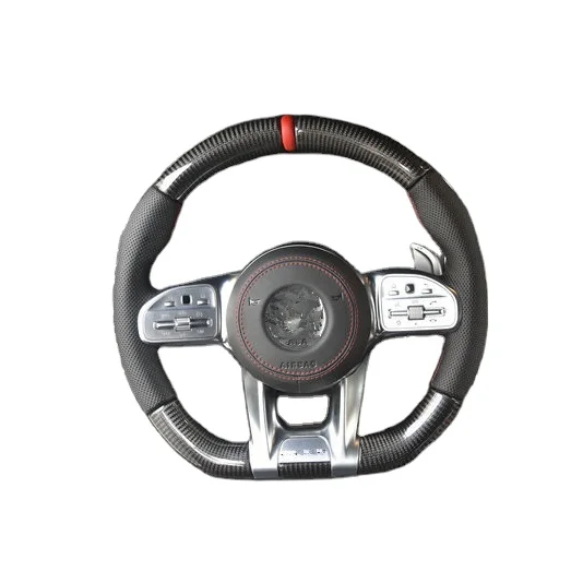 
Customsized Carbon Fiber Steering Wheel racing car wheel For Mercedes W205 /W166/W222 