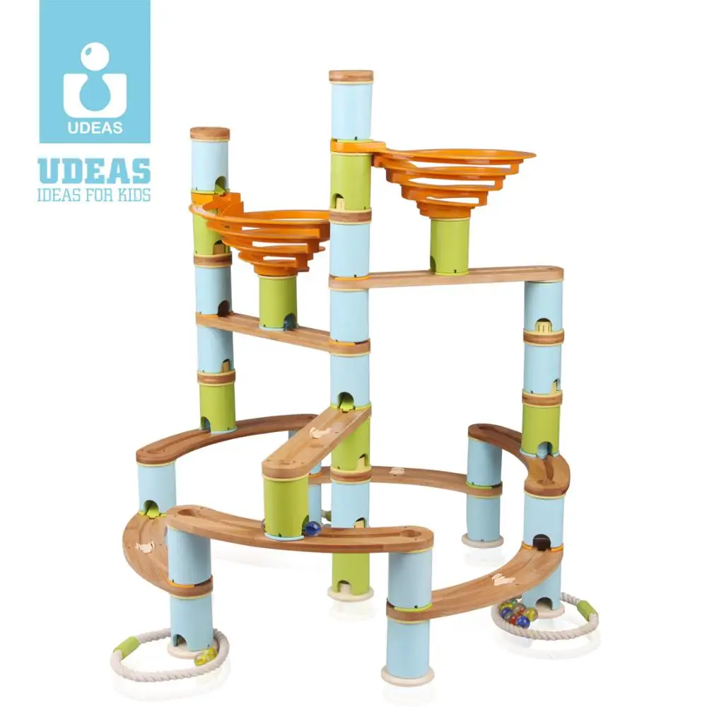 
Quality STEAM Bamboo Marble Run 138PCS KIT 
