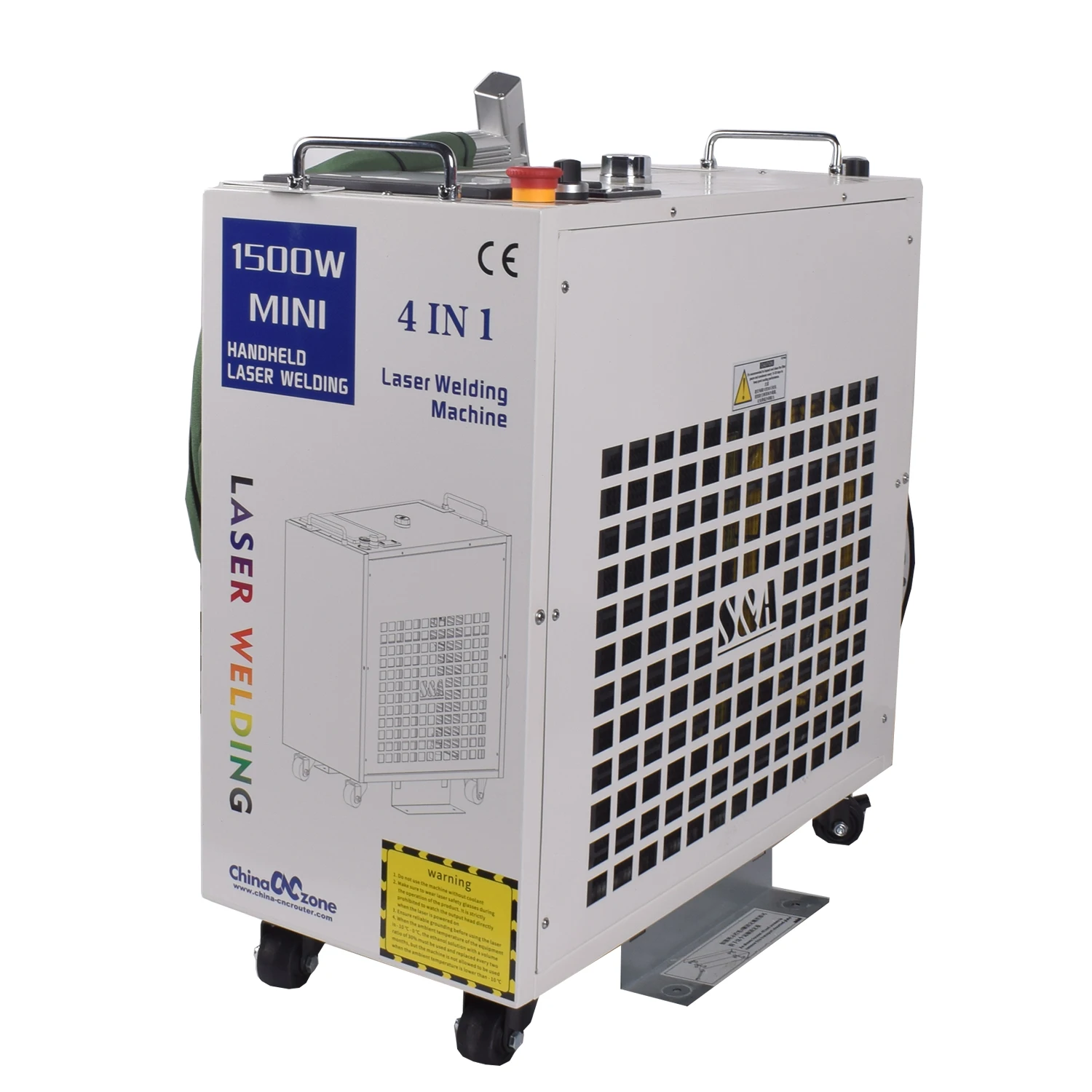 Handheld laser welding small welding machine 4 in 1 rust remover metal cleaning machine