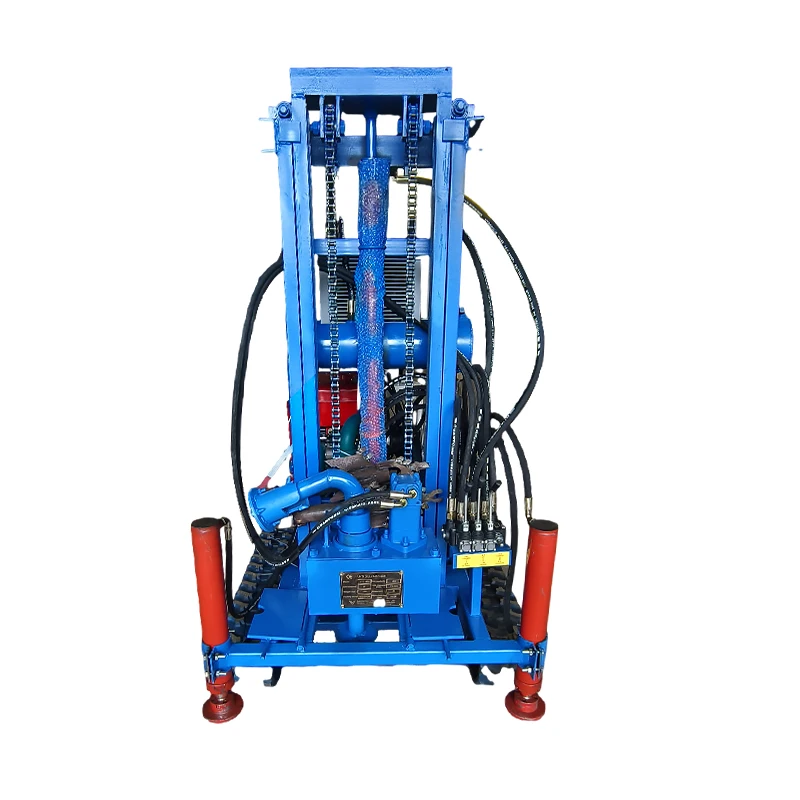 portable well drilling rig for 150 160 meters deep sunmoy water well machine mine drilling rig supplier