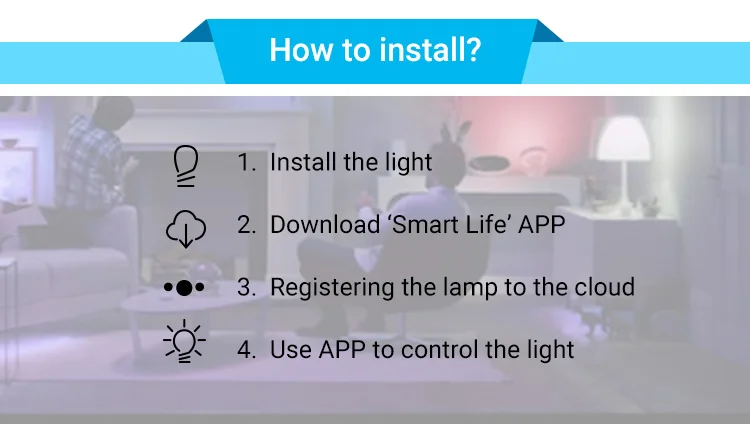 Dimmable led smart charge bulb filament vintage wifi light bulb