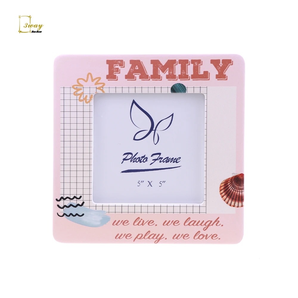 inch ceramic square mini photo frame with wholesale price quick delivery