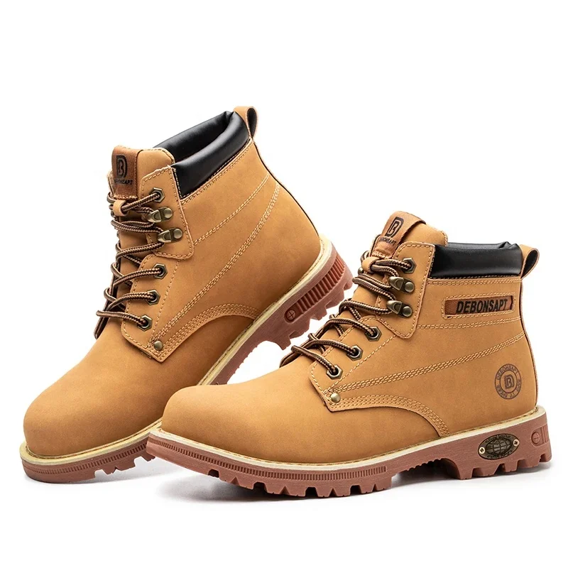 Hot Wholesale Industrial Protection Breathable Work Boots Winter Microfibre Casual Trainers Steel Toe Safety Shoes Shop Shoes