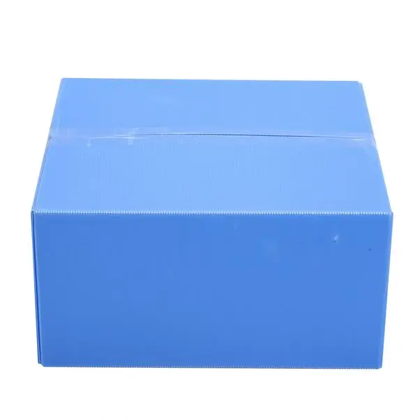 Folded PP Hollow Sheet Packaging Boxes Cardboard Plastic Card Packaging Box For Packaging