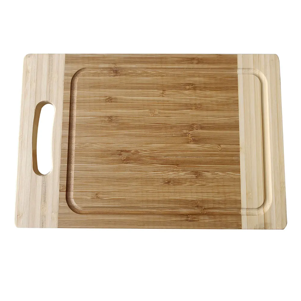 
Restaurant Double Side Natural Large Organic Bamboo Vegetable Chopping Cutting Board 
