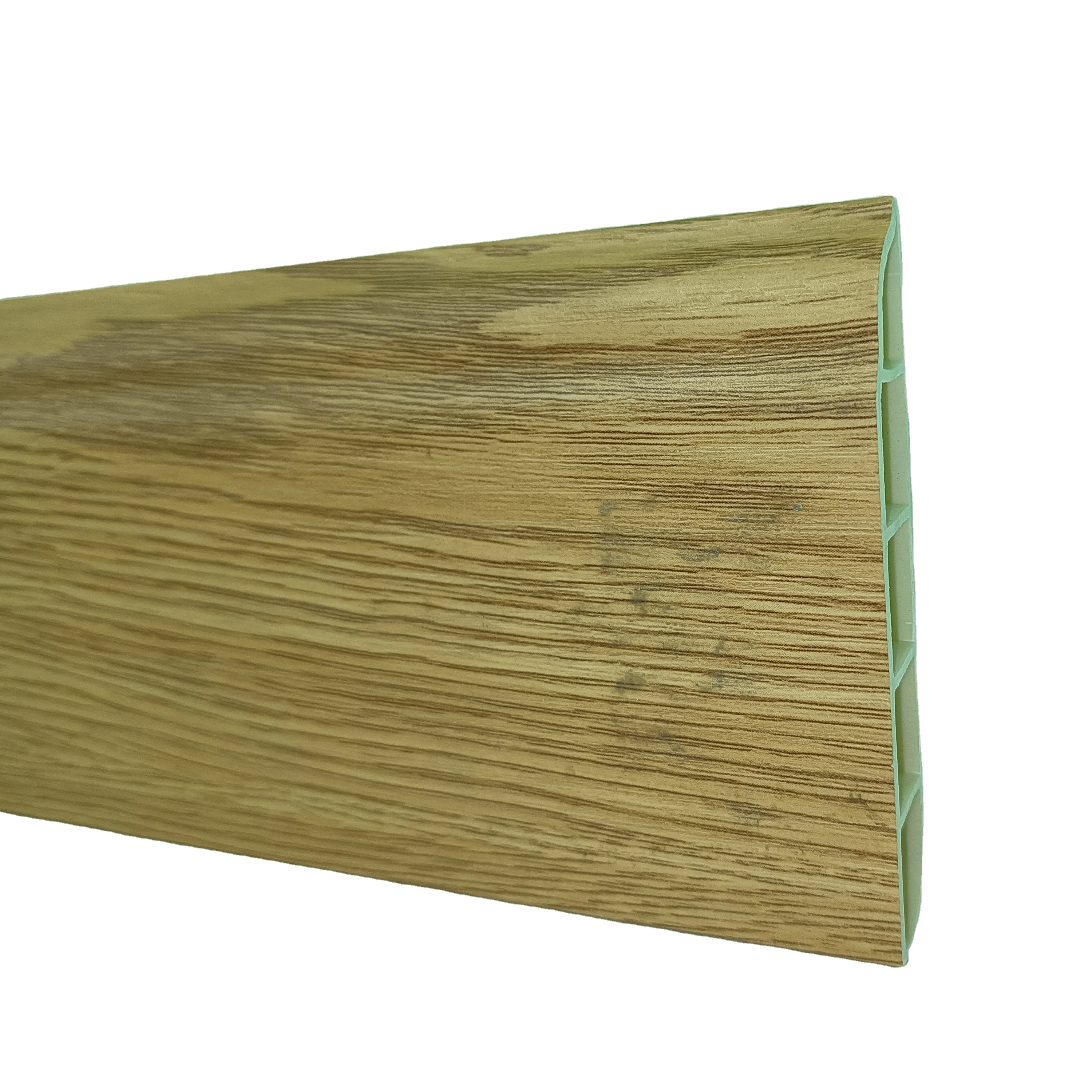 Winmax 80mm Height Waterproof UV marble color Decorative Interior Customizable PVC wall panel Skirting Board marble sheet