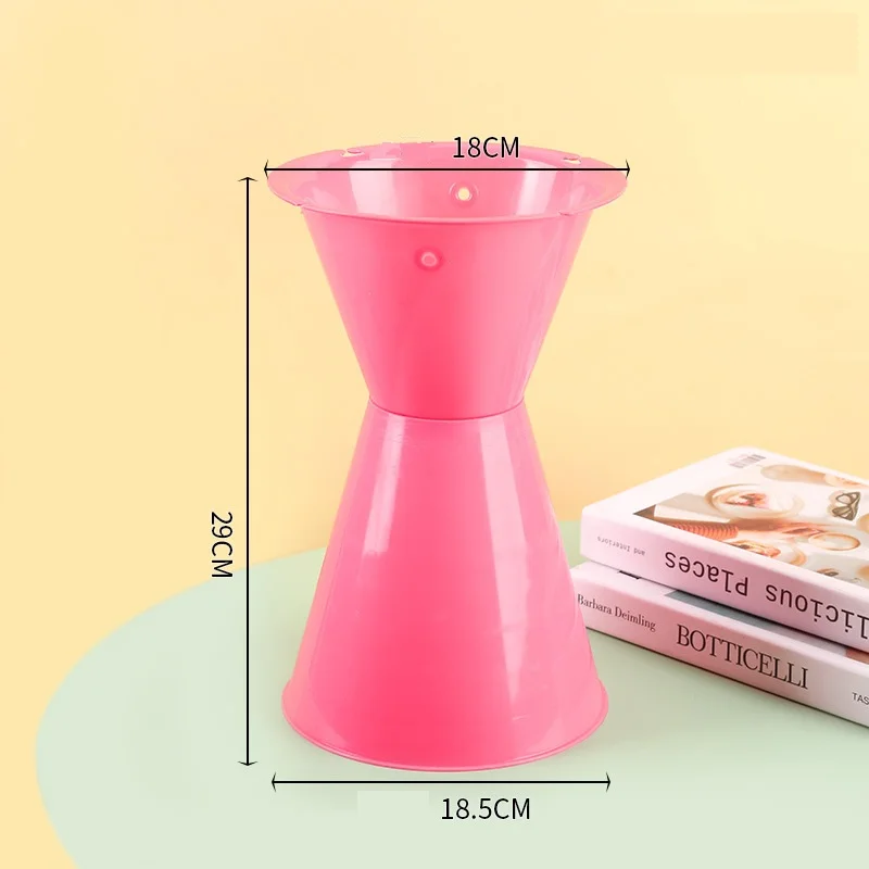 The Best seller Plastic flower foam barrel colorful oasis foam cage Flower bouquet  florist packing material