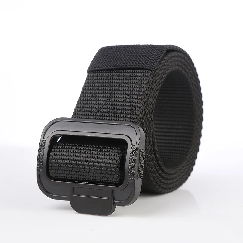 Hot sell Military Tactical Nylon Fabric Belt Mens Durable Outdoor Buckle Army Waist Belts