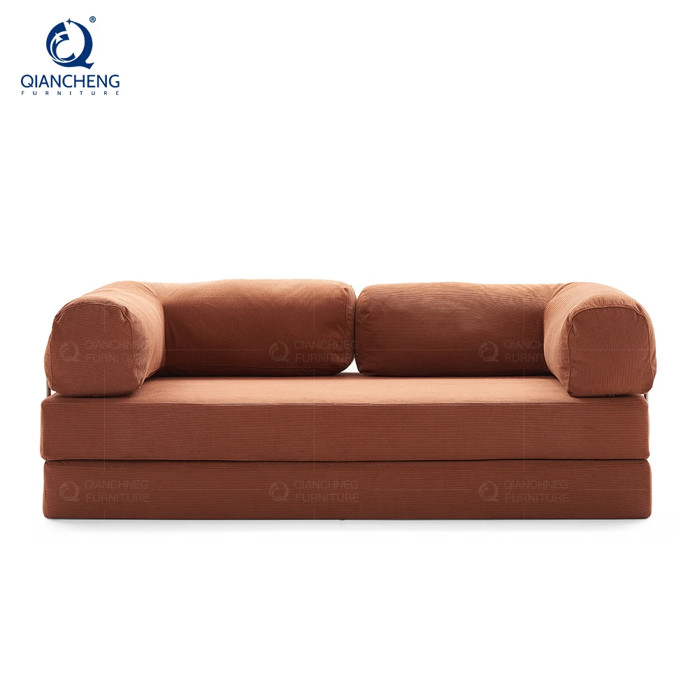 Compression Sponge Packing Vacuum Sofa Bed Guangzhou Direct Sales Design Extendable Couch Living Villa Basement Furniture