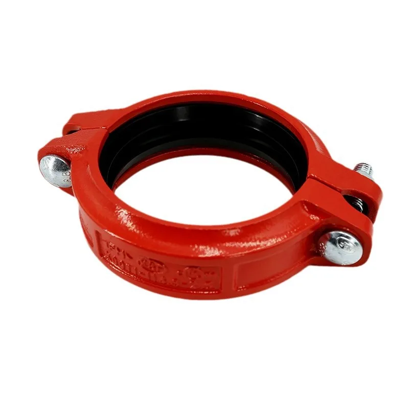 Hot selling Grooved Pipe Fittings Ductile Iron Coupling  For pipe Connection