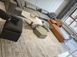 High Quality Rug Custom Large Area Hand Tufted Rug Bamboo Silk Viscose Carpet Living Room Modern Custom Color Carpet for Bedroom