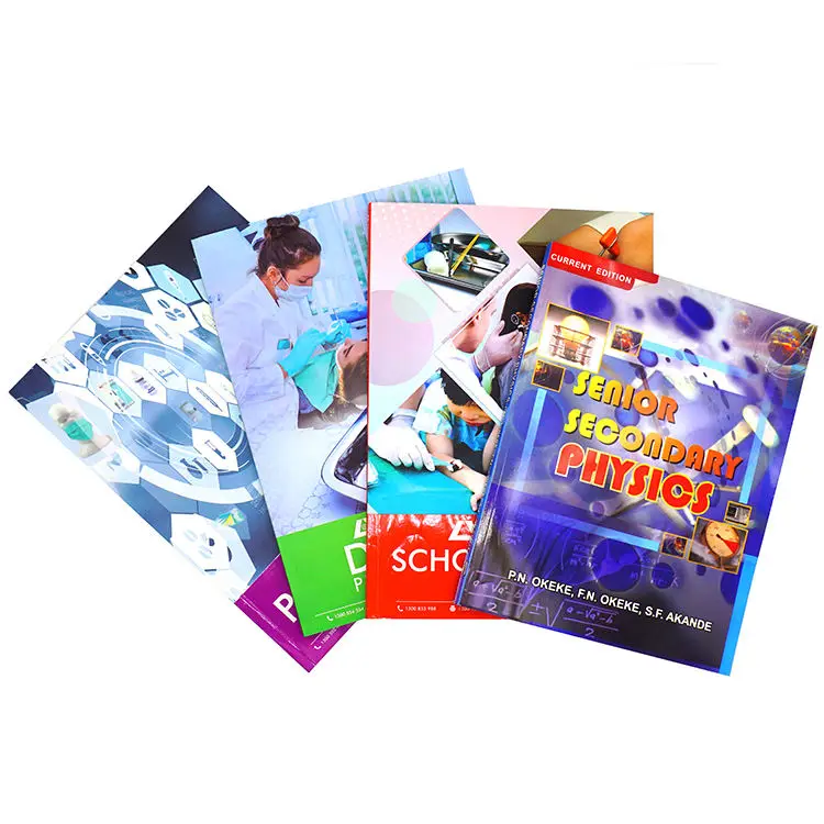 Custom Coated Paper CMYK Glossy Lamination Digital Printing Magazine Hardcover Booklet Product Brochure Fashion Book Printing