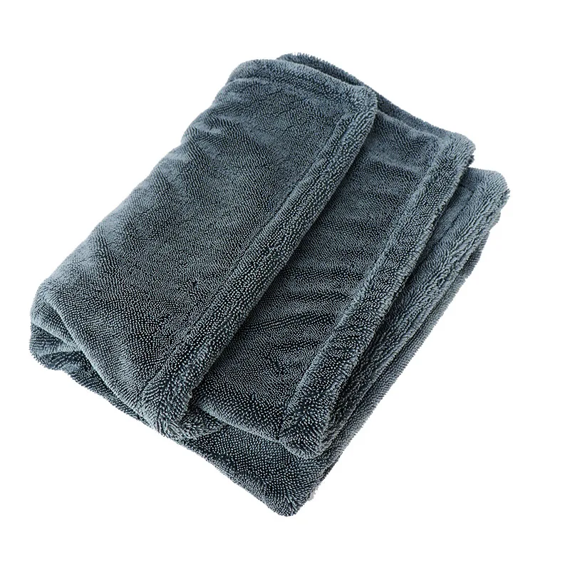 1200gsm 1400 gsm thickened car wash accessories towel twisted loop car cleaning drying microfiber towel car wash