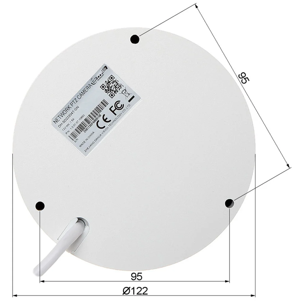 SD22404T-GN 4MP 4x PTZ Network Camera Mini Speed dome DH original