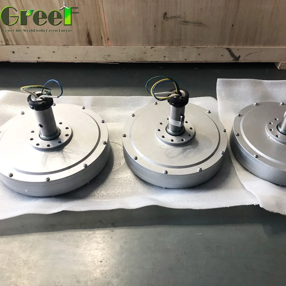 axial-flux permanent-magnet (AFPM) generator with a coreless stator for seal