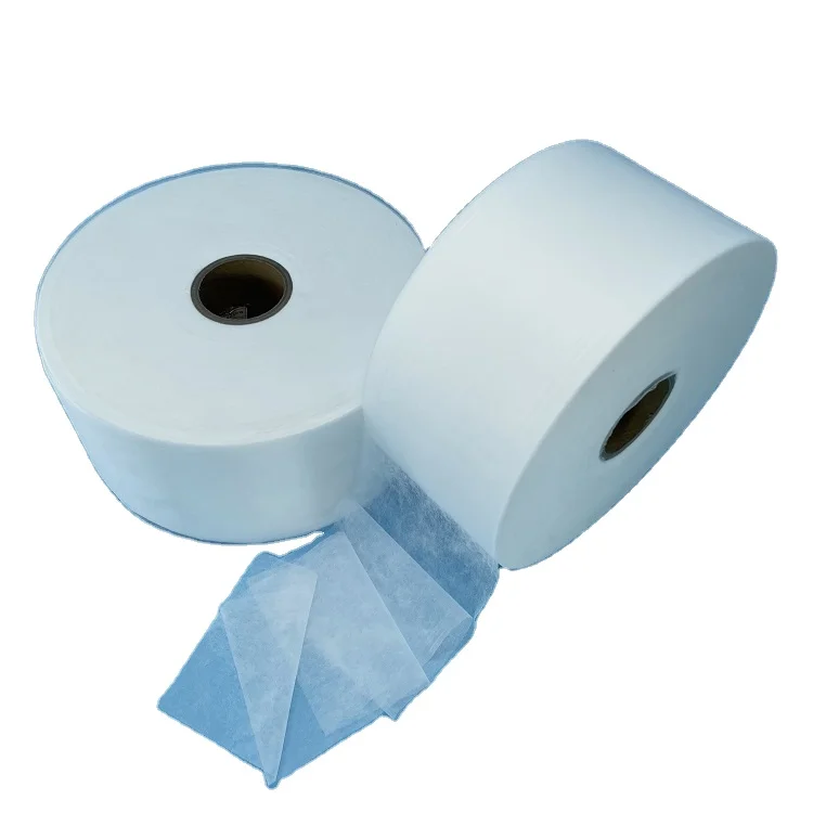 Non-woven Manufacturer 15gsm 20g 35g Spunbond Non Woven Nonwoven Fabric For Sanitary Napkin Adult Baby Diaper raw material