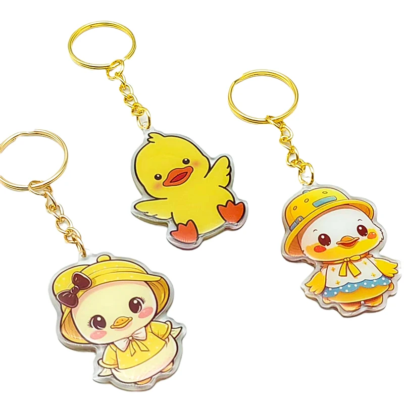 Manufacturer of custom acrylic keychains printed acrylic blank keyring acrylic keychain blanks for photo frame