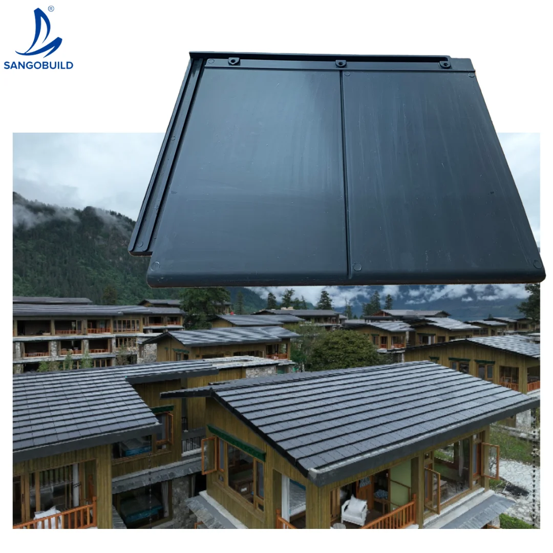 building materials roofing construction Chinese style antique roofing flat tiles solar roof tile accessories Malaysia Indonesia