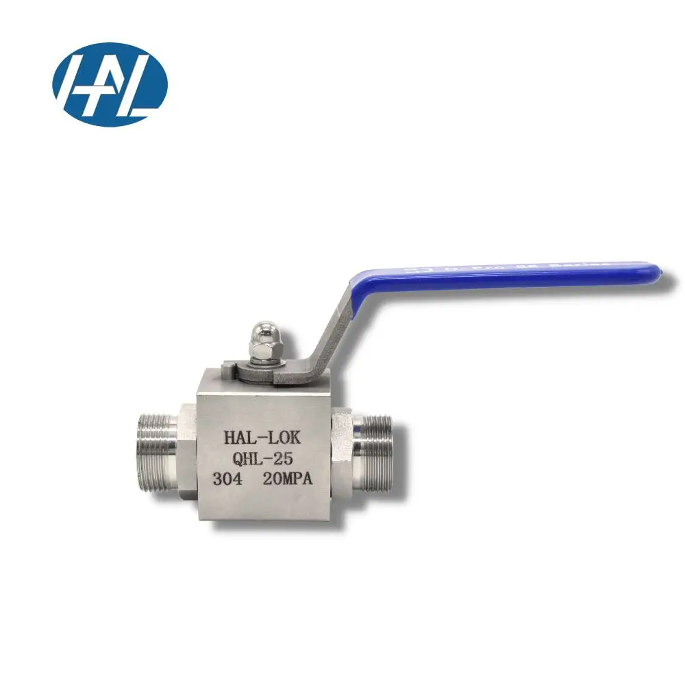 Swagelok Hot Selling 316 Stainless Steel High-pressure Welded Ball Valve Hydraulic Gas 20mpa 304SS 316SS Ball Valve