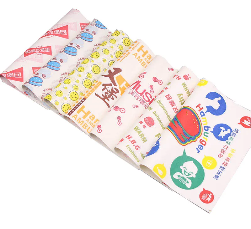 
Baking Paper Wax Paper Food Grade Wrappers For Bread Sandwich Burger Fries Oilpaper Baking Tool Cup Candy 