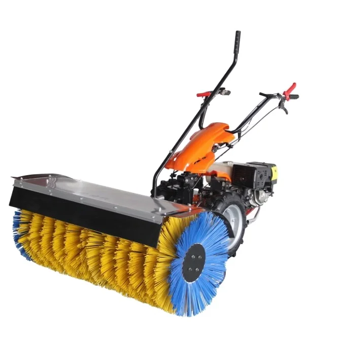 Multifunctional two wheel tractor all gear drive,without any belts can be a tiller,Scythe mower,sweeper,snow blower
