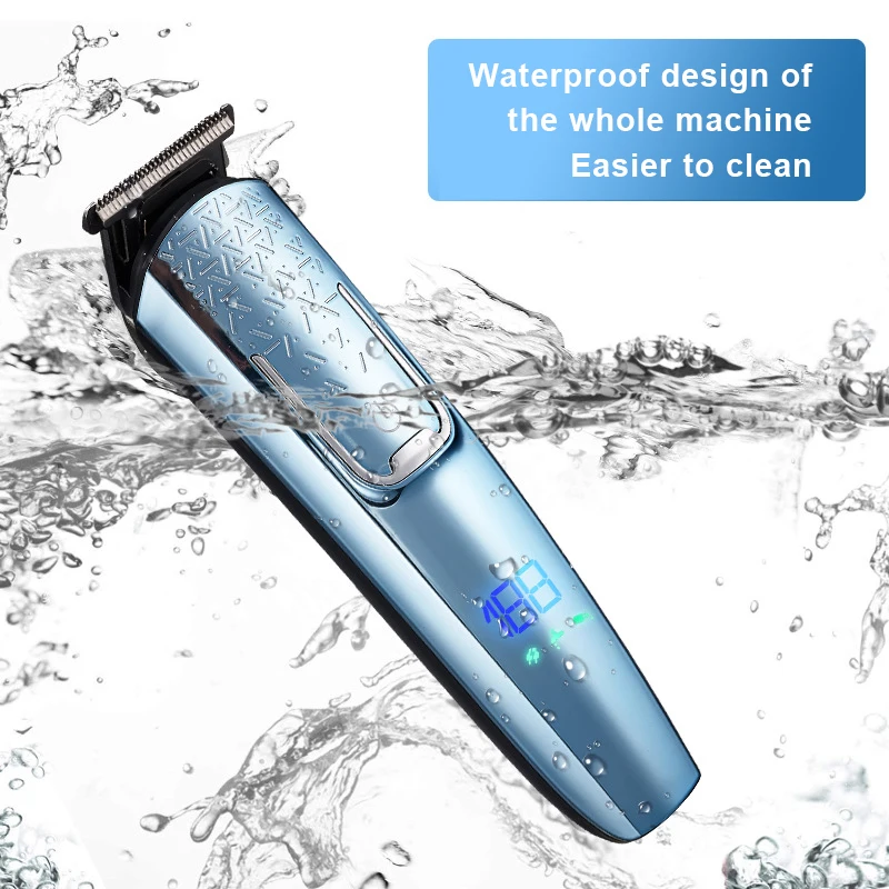 Household 5 In 1 Multifunction Rechargeable Nose Hair Trimmer Hair Clippers With Base