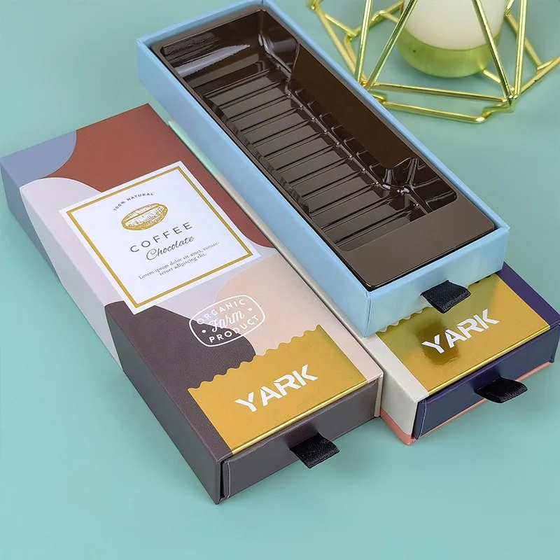 Custom chocolate bar branding packaging box child resistant box for chocolate bar