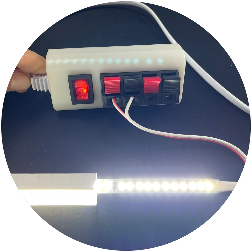 3000k 4000k 6500k high brightness driverless smd2835 6cm cuttable 192LEDS/MAC220V led light strip for neon tube diffuser