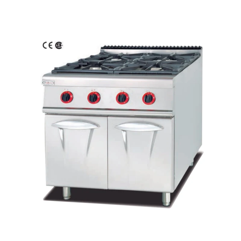 2022Professional hotel kitchen equipment big 4 burner gas stove/commercial gas burner