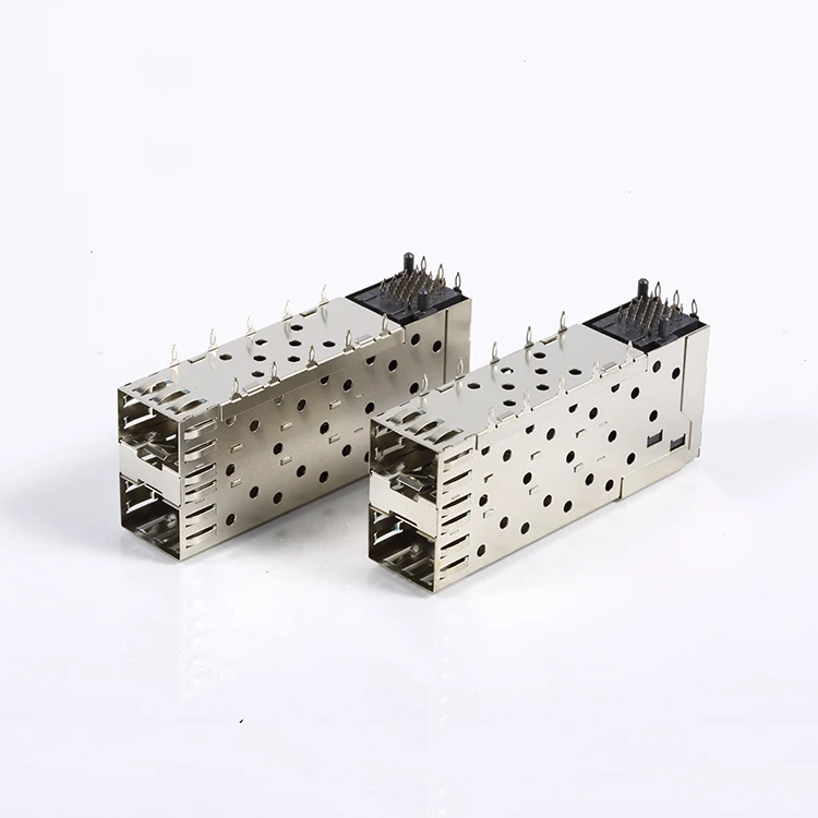 Низкий минимальный заказ Производитель sfp клетка щит разъем 2*1 molex