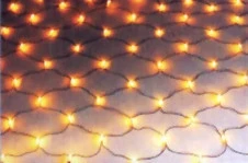 Custom luces de navidad  size LED fishing net mesh string light outdoor use decorative christmas lighting for party and wedding