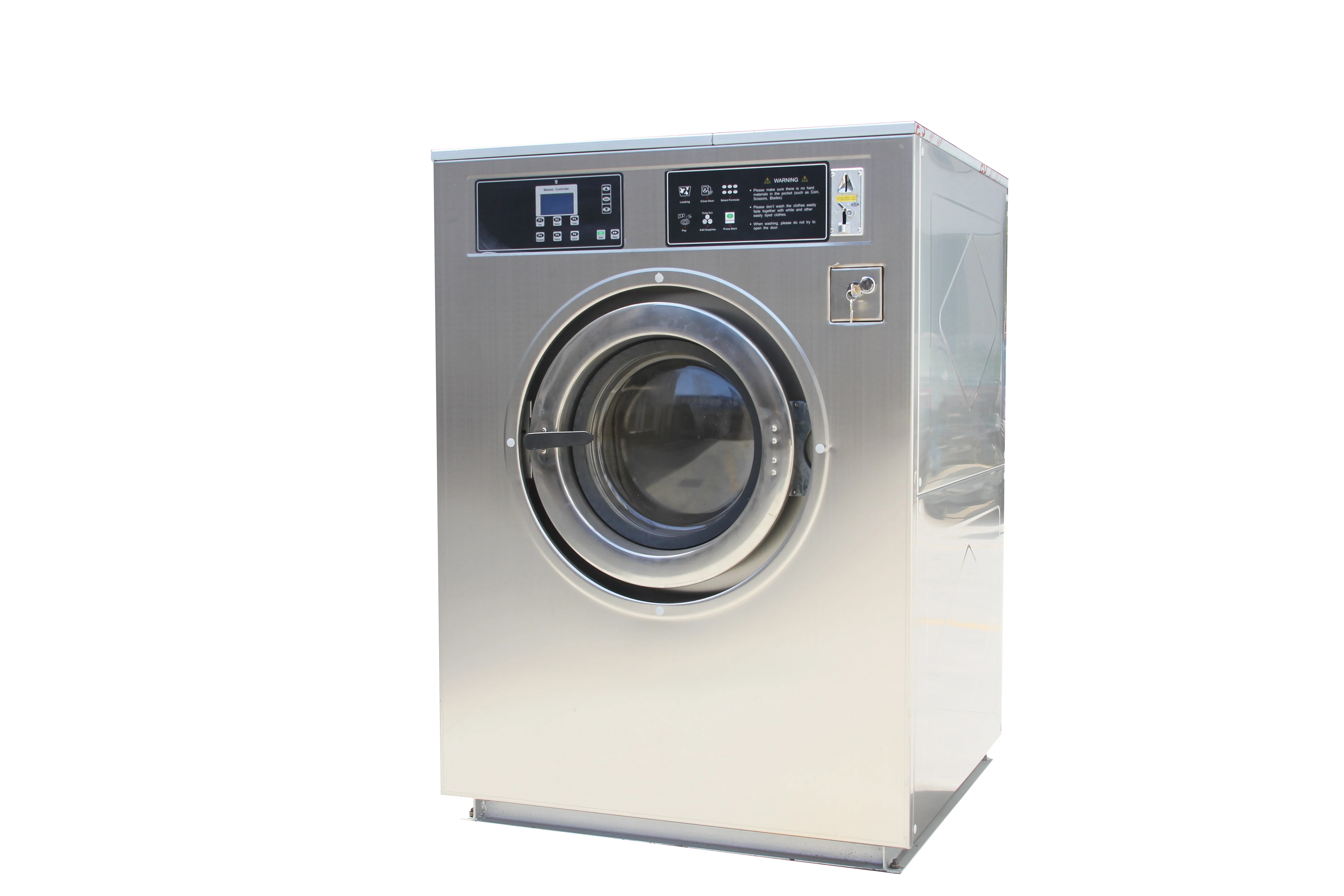 Commercial wash machine coin operated washing machine and dryer