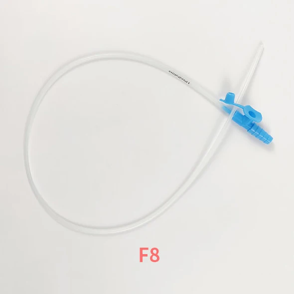 Cap-cone type Fr8 PVC suction Catheter Sputum Suction Tube